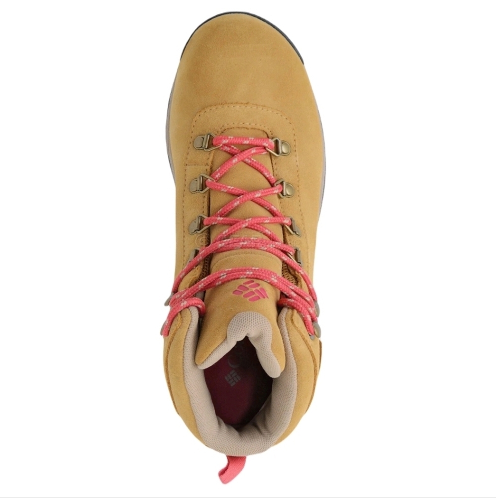 COLUMBIA Women's Sz. 9.5 Yoncalla Mid Suede Water-Proof Hiking Boots - Picture 4 of 7